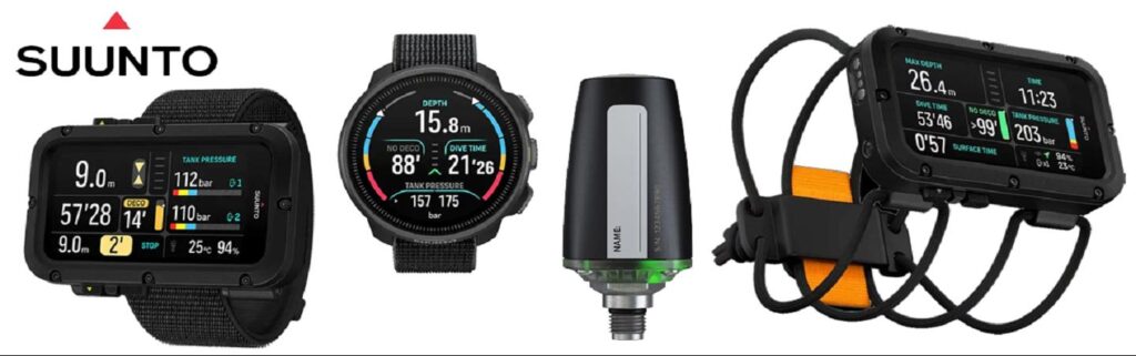 SUUNTO Nautic Tauchcomputer. Neu 2026 als großes Display oder Tauchuhr.