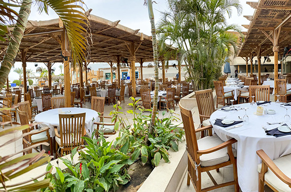 Esstische im Außenbereich