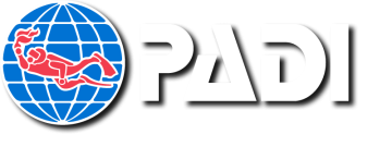 PADI_Logo_RGB_Full_Hor_300dpi_weiss PADI Logo